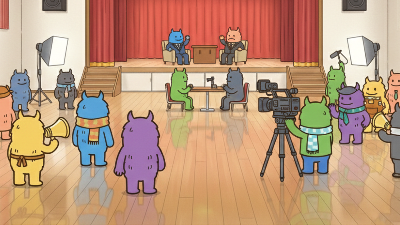 【学校設定の小部屋撮影】再現VTRや対談シーンに！都心のロケ地・撮影スタジオ・部屋