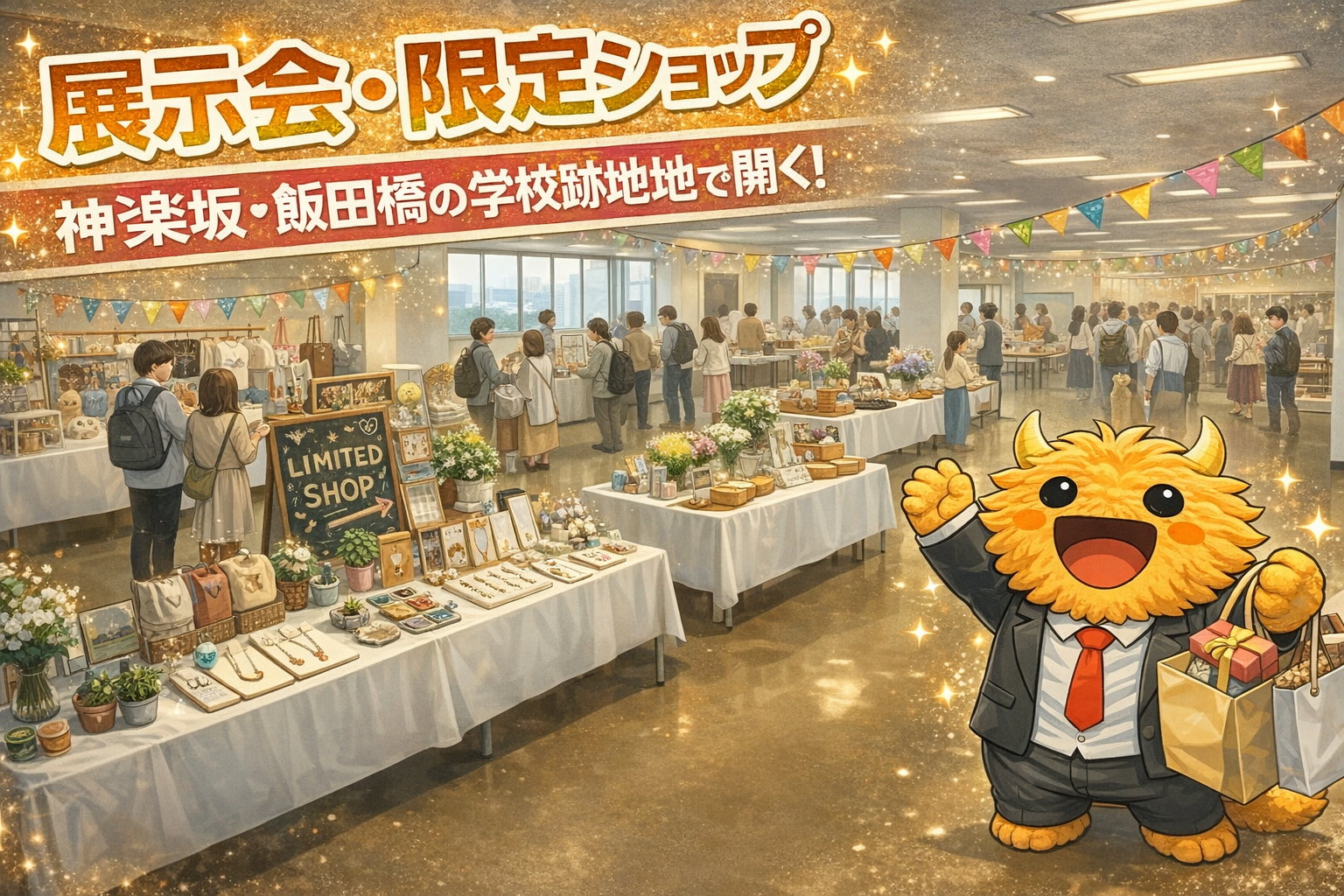 【展示会・限定ショップ】神楽坂・飯田橋の学校跡地で開く！特別なスペース・ギャラリー・貸し室