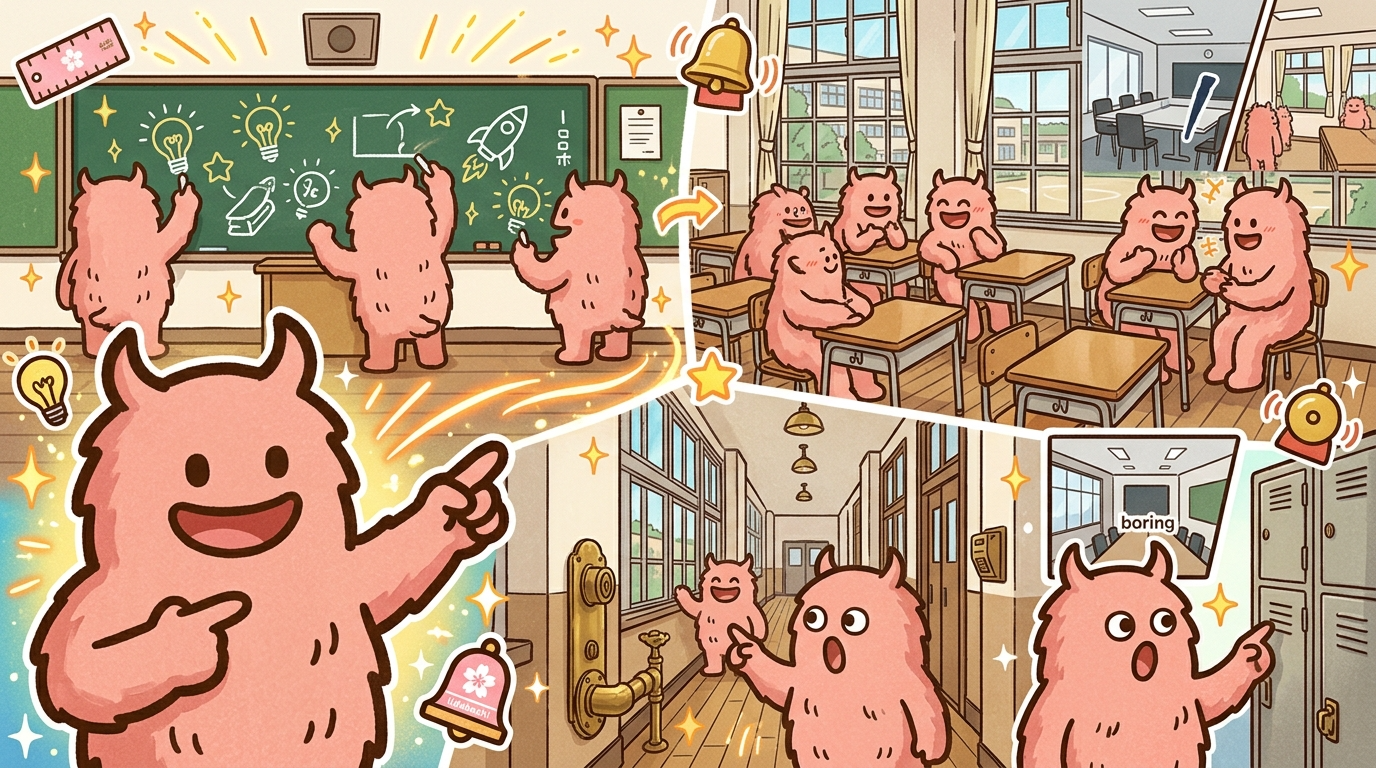 普通の会議室じゃつまらない。飯田橋の学校跡地レンタルスペースが面白い！