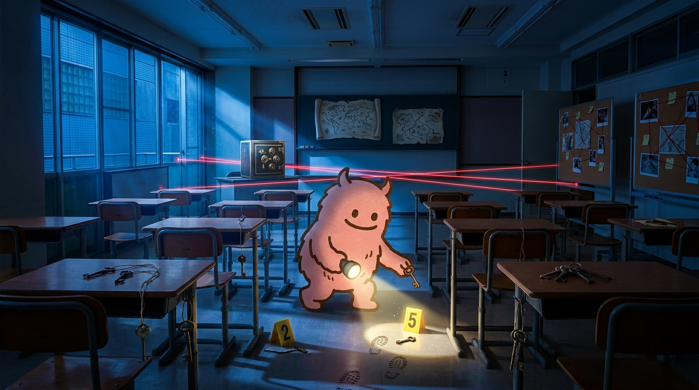 学校を一棟貸切で行う、超大型脱出ゲームを開催してみませんか？