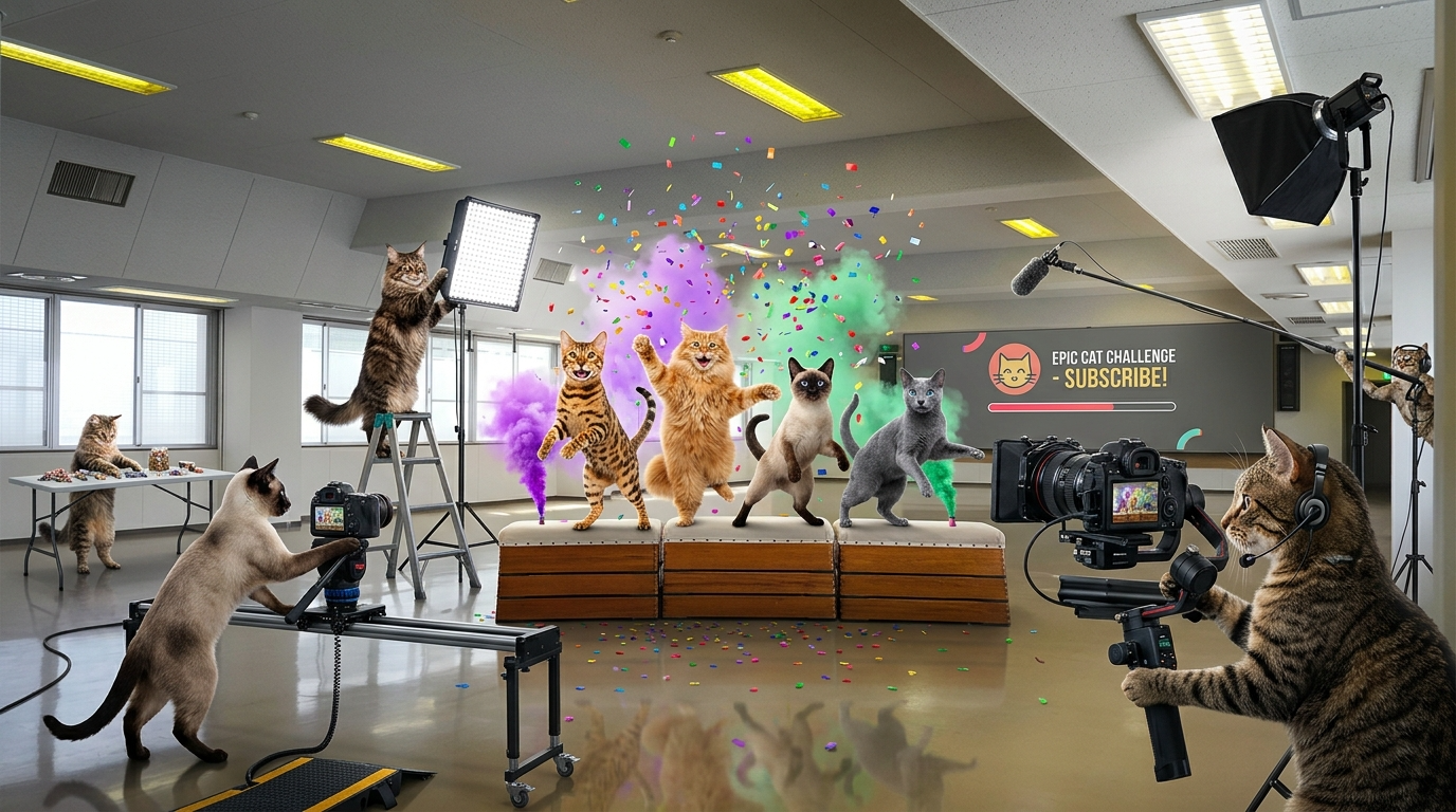 YouTubeの企画におすすめ、学校レンタルスペースの講堂（体育館）