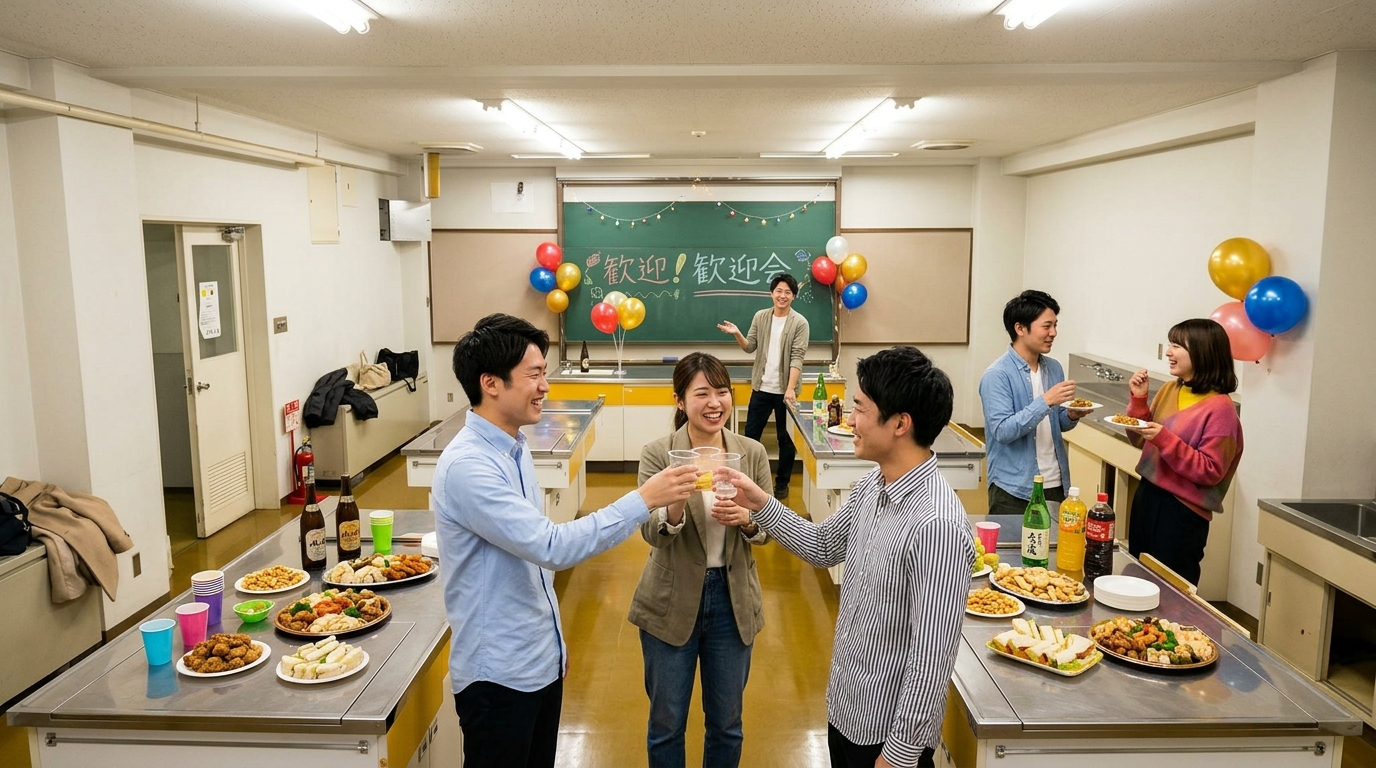 毎年恒例の歓迎会に革命を。参加者が10年後も語り継ぐ「学校貸切パーティー」の作り方